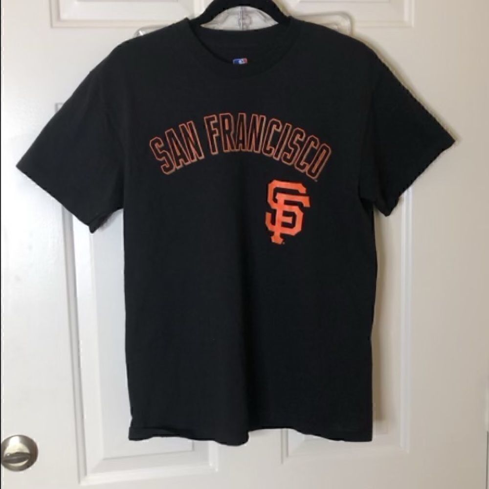 San Francisco Giants Black “Number 1 Dad” T Shirt